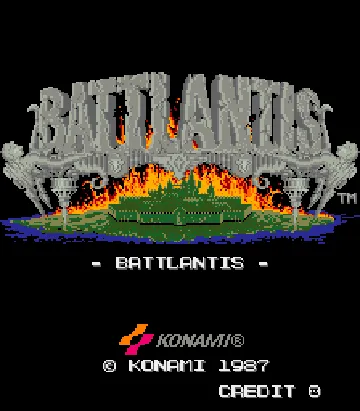 Battlantis (Japan) screen shot title